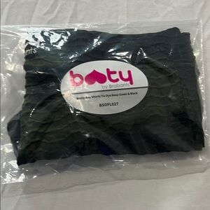 Booty by Brabants Tie Dye Shorts - Green and Black